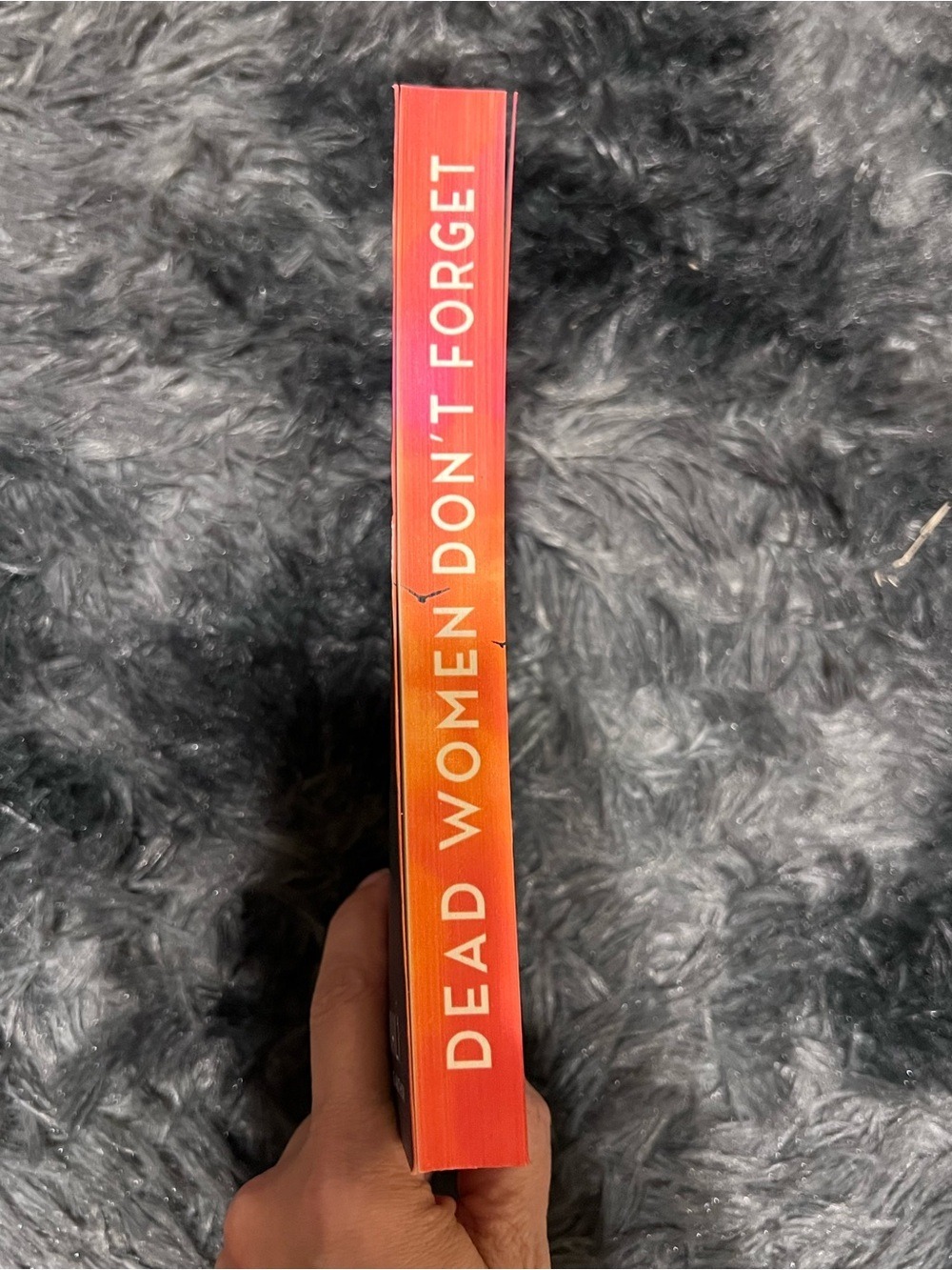 Ask for Andrea by Noelle W. Ihli - Orange Red Cover Hardcover with sprayed edges - Picture 3 of 3